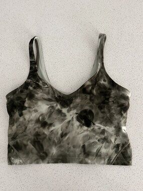 lululemon Align™ Crop Tank Top in diamond dye light sage